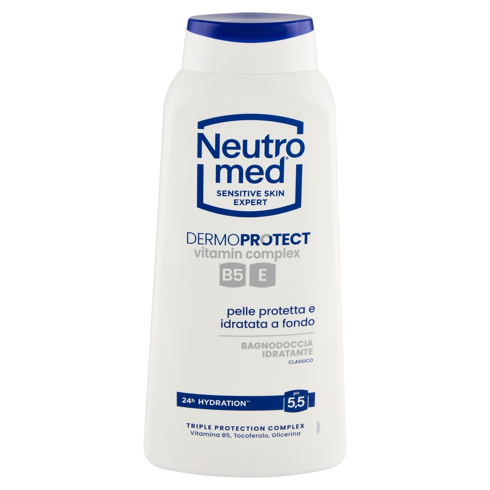 Neutromed Dermoprotect vitamin complex Bagno Doccia Idratante Classico pH 5,5 600 ml
